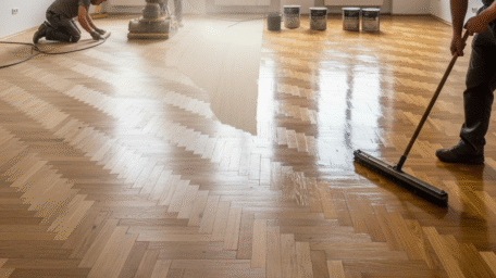 Usuwamy stare warstwy i zarysowania, przywracając idealną gładkość i przygotowując drewno na nowe wykończenie.